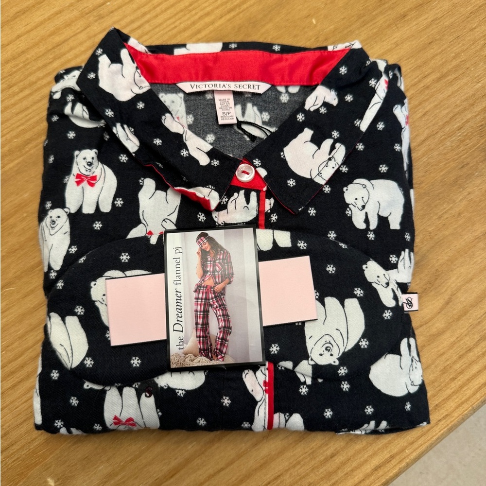 Victoria's Secret Black Polar Bear Pajamas